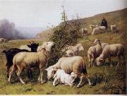 unknow artist Sheep 165 china oil painting reproduction